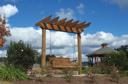A swing at Longlake