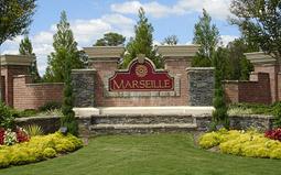 The entrance to Marseille